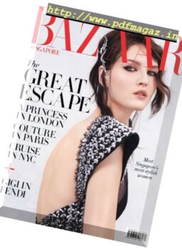 Harper’s Bazaar Singapore – December 2016