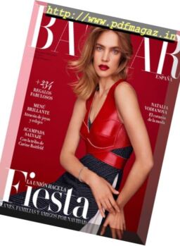 Harper’s Bazaar Spain – Diciembre 2016