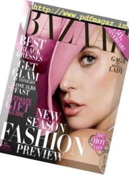 Harper’s Bazaar USA – December 2016 – January 2017