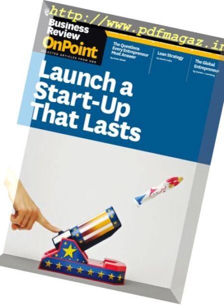 Harvard Business Review OnPoint – Winter 2016 Cover