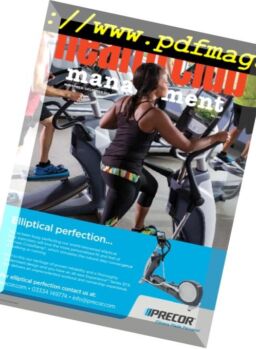 Health Club Management – November-December 2016