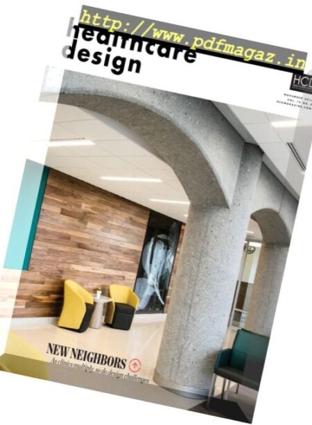 Healthcare Design – November 2016 Cover