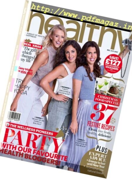 Healthy Magazine UK – December 2016 – January 2017 Cover