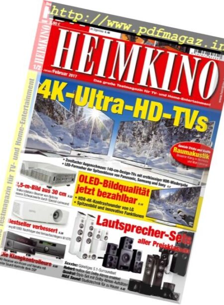Heimkino – Januar-Februar 2017 Cover