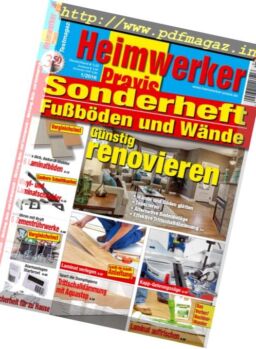 Heimwerker Praxis Sonderheft – N 01, 2016