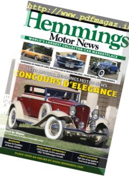 Hemmings Motor News – December 2016