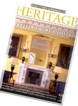Heritage Magazine – Nr.4 2016