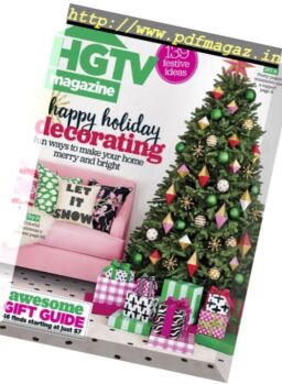 HGTV Magazine – December 2016 – January 2017