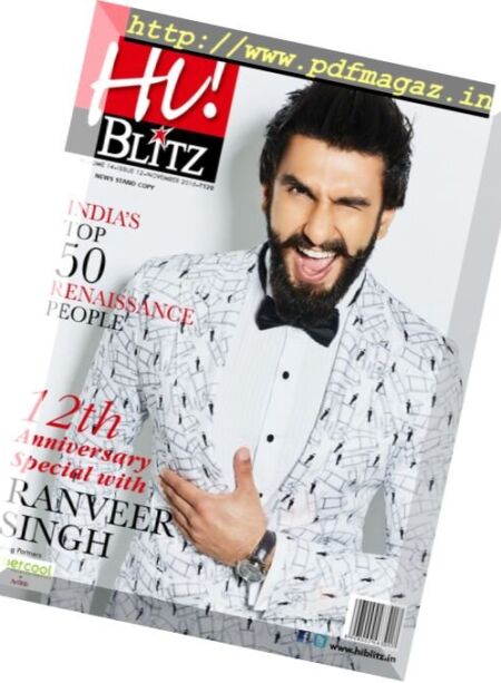 Hi! Blitz – November 2016 Cover