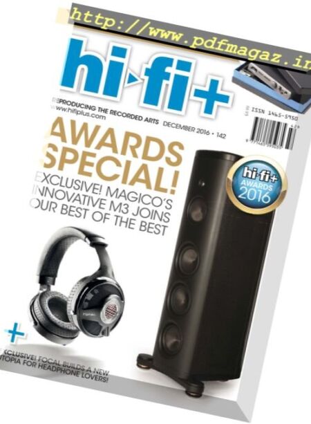Hi-Fi+ – December 2016 Cover