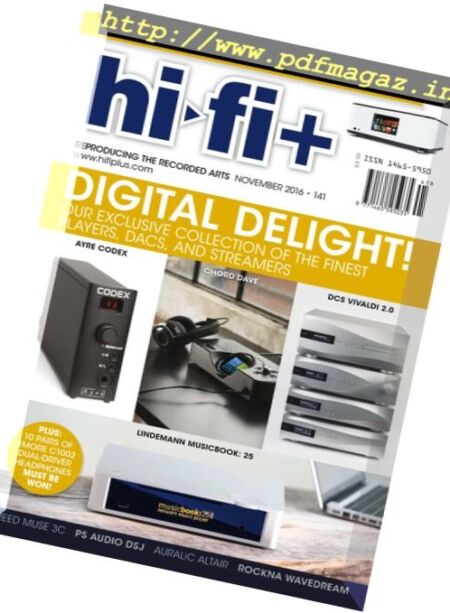 Hi-Fi Plus – November 2016 Cover