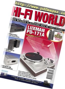 Hi-Fi World – December 2016
