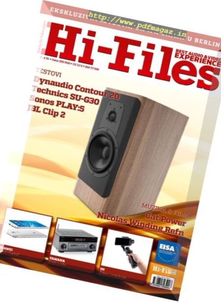 Hi-Files – Novembar 2016 Cover
