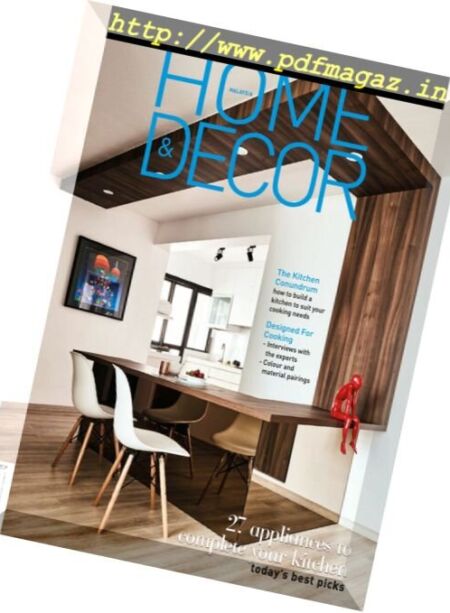 Home & Decor Malaysia – November 2016 Cover