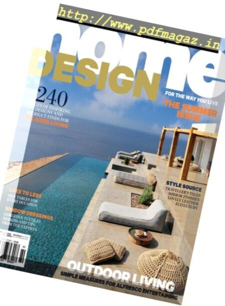 Home Design – Vol.19 N 5, 2016 Cover