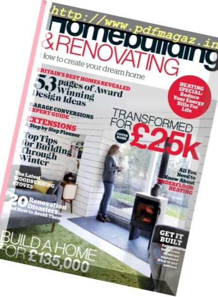 Homebuilding & Renovating – November 2016 Cover