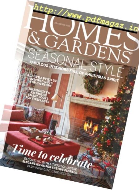 Homes & Gardens UK – December 2016 Cover