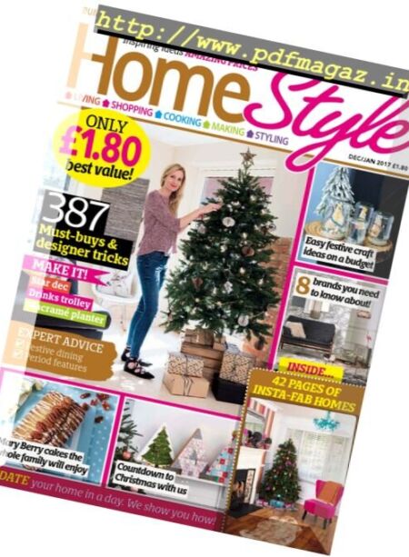 Homestyle UK – December 2016 – January 2017 Cover