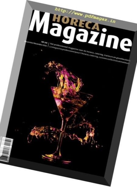 Horeca Magazine – Novembre 2016 Cover