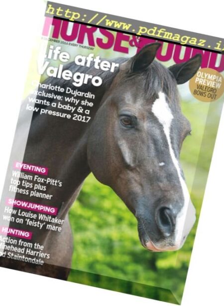 Horse & Hound – 8 December 2016 Cover