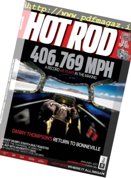 Hot Rod – January 2017 Cover