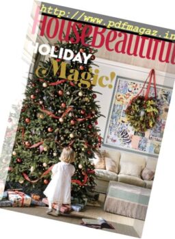 House Beautiful USA – December 2016 – January 2017