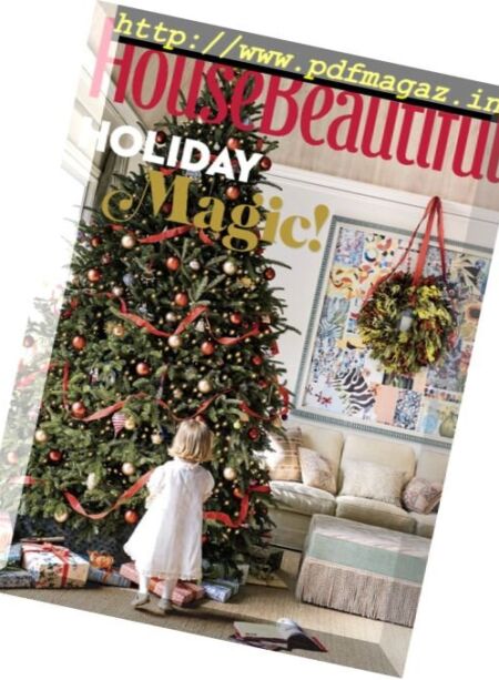 House Beautiful USA – December 2016 – January 2017 Cover