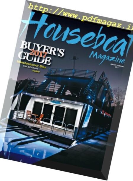 Houseboat Magazine – January-February 2017 Cover