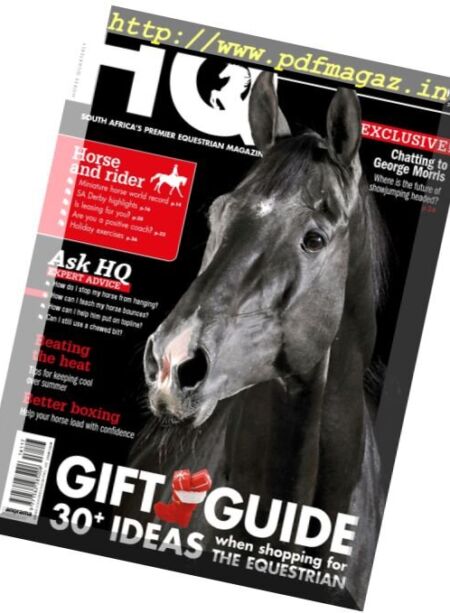 HQ Magazine – December 2016 Cover
