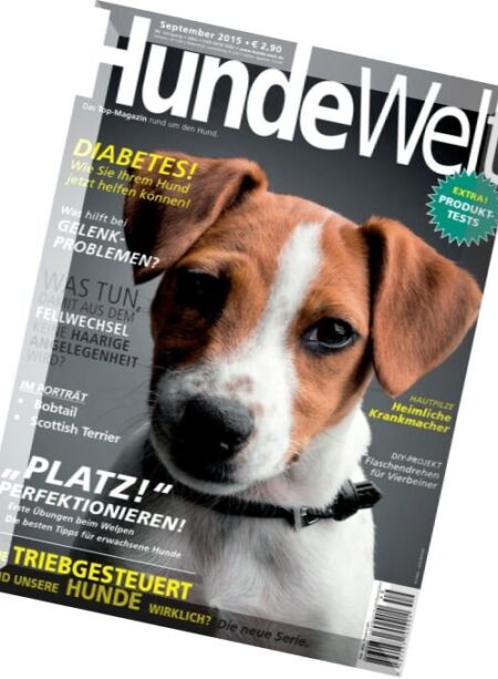HundeWelt – September 2015 Cover