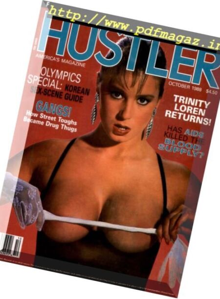 Hustler USA – October 1988 Cover