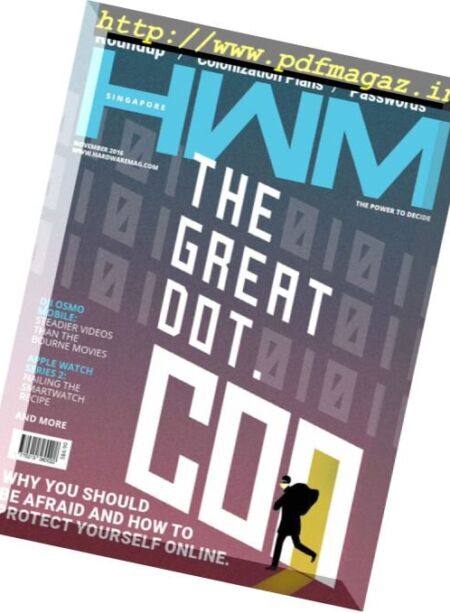 HWM Singapore – November 2016 Cover