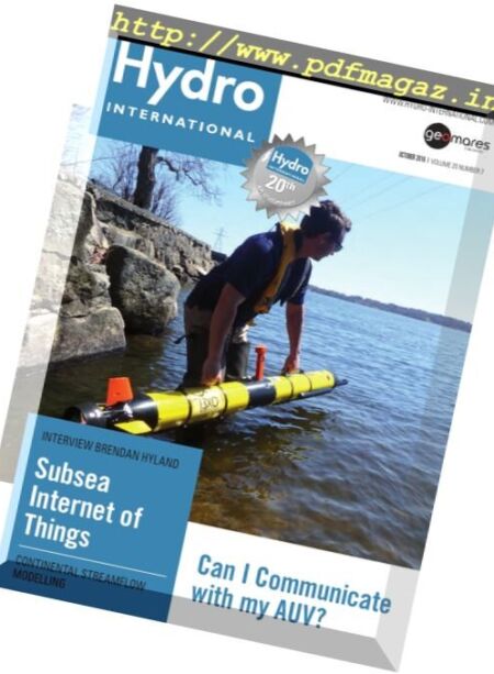 Hydro International – October 2016 Cover