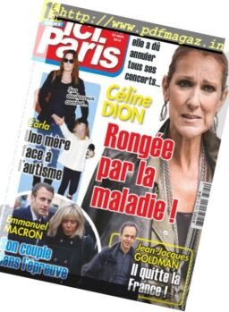 Ici Paris – 16 au 22 Novembre 2016