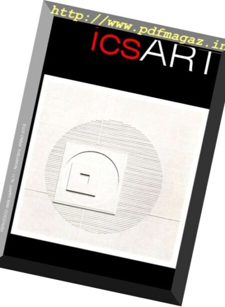 IcsART Magazine – Novembre 2016 Cover