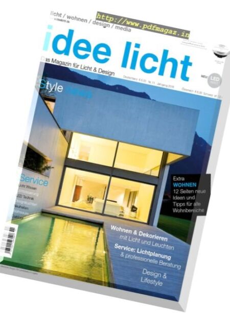 Idee Licht Magazin – Nr.11 2016 Cover