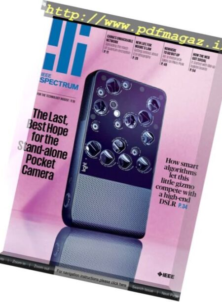 IEEE Spectrum International – November 2016 Cover