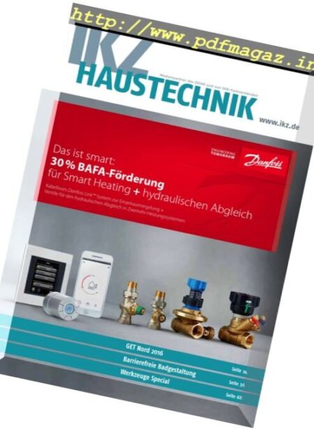 IKZ Haustechnik – November 2016 Cover