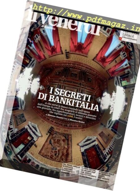 Il Venerdi di Repubblica – 18 Novembre 2016 Cover