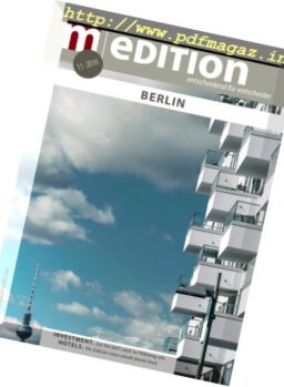 Immobilienmanager – Edition Berlin – Nr.11, 2016