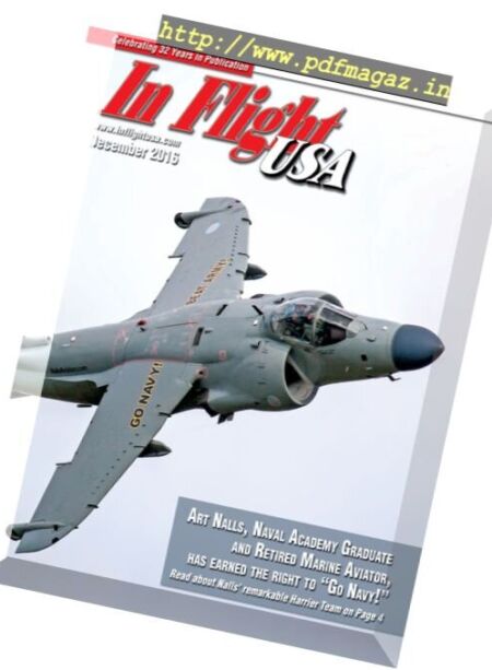 In Flight USA – December 2016 Cover