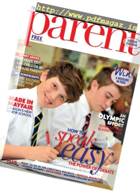 Independent School Parent – Autumn 2016 Cover