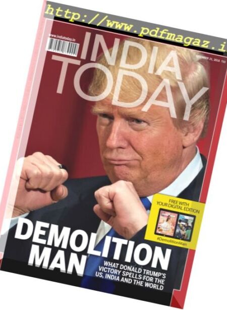 India Today – 21 November 2016 Cover