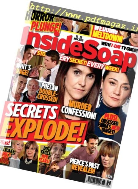Inside Soap UK – 19 November 2016 Cover