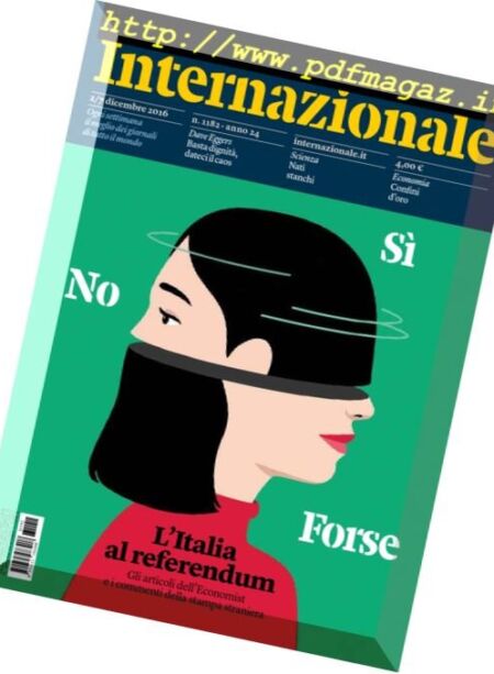 Internazionale – 2 Dicembre 2016 Cover