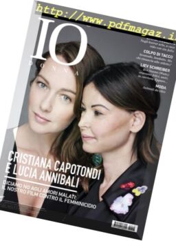 Io Donna del Corriere della Sera – 12 Novembre 2016