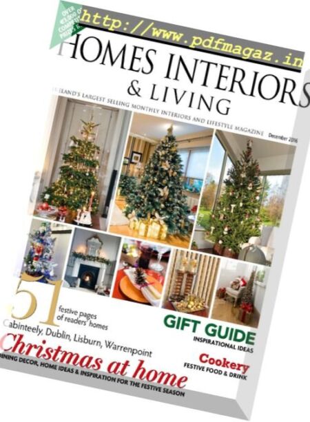Ireland’s Homes Interiors & Living – December 2016 Cover