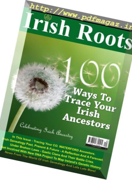 Irish Roots Magazine – Fourth Quarter 2016 Cover