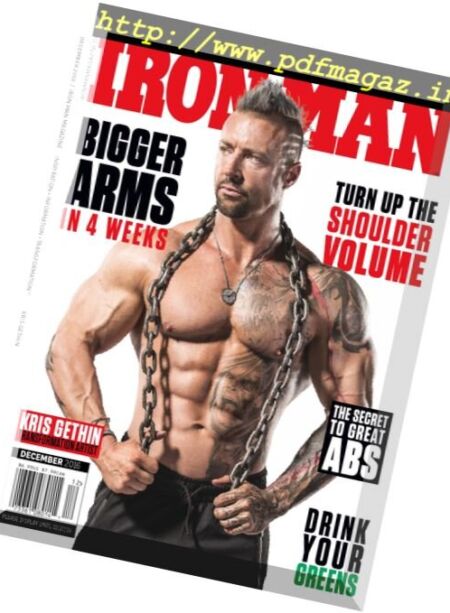 Iron Man USA – December 2016 Cover