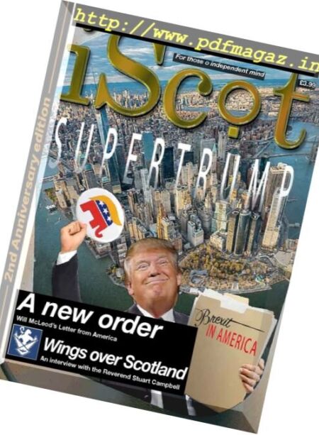 iScot Magazine – December 2016 Cover